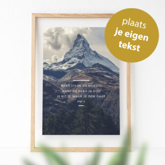 Ontwerp je eigen unieke poster