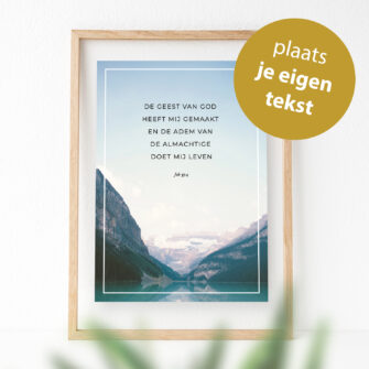 Ontwerp je eigen unieke poster