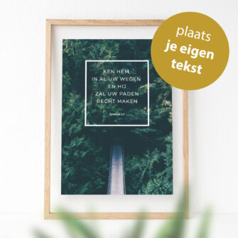 Ontwerp je eigen unieke poster