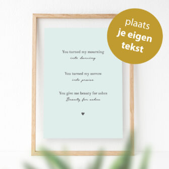 Ontwerp je eigen unieke poster