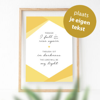 Ontwerp je eigen unieke poster
