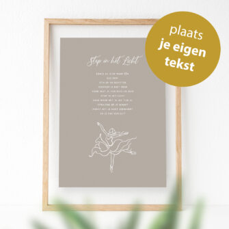 Ontwerp je eigen unieke poster