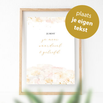 Ontwerp je eigen unieke poster