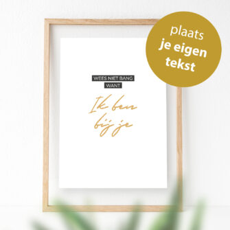 Ontwerp je eigen unieke poster