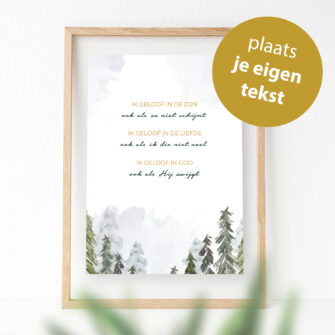 Ontwerp je eigen unieke poster