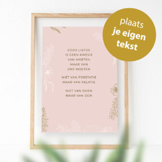 Ontwerp je eigen unieke poster