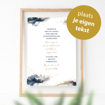 Ontwerp je eigen unieke poster